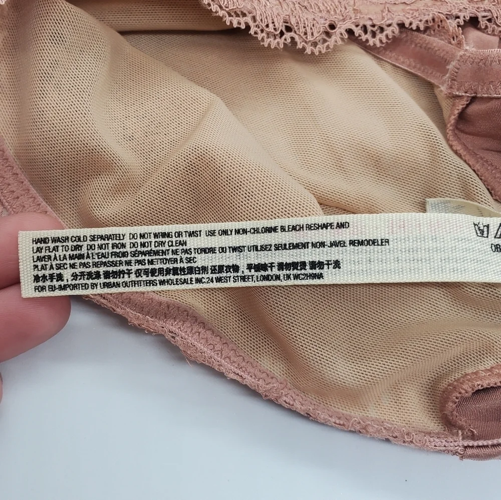 Free People Nude Rose Lace Bandeau